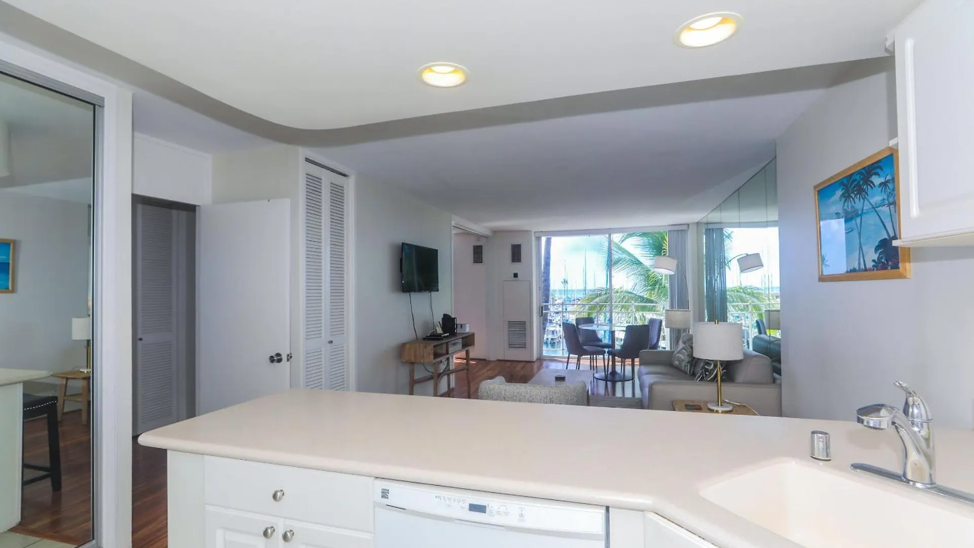 Ilikai Marina 382 Yacht Harbor View 1Br Apartman Honolulu Amerikai Egyesült Államok